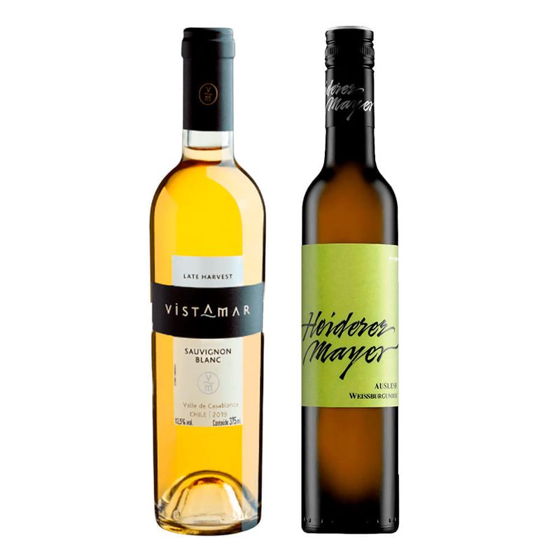 Kit 2 Vinhos Brancos de Sobremesa Seleção Especial