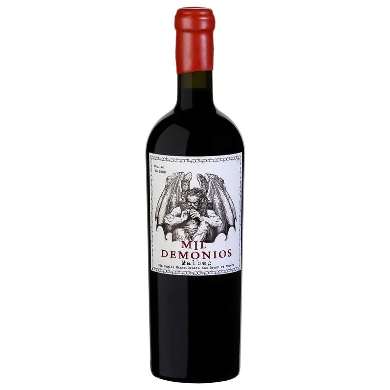 Vinho Tinto Argentino Mil Demonios Malbec 750ml