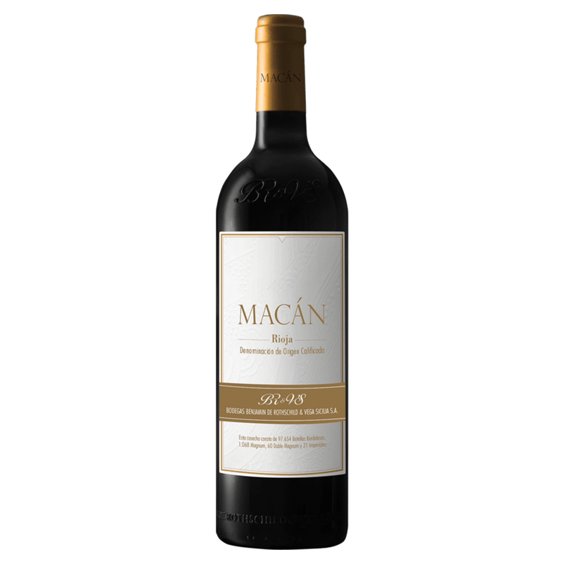 Vinho Tinto Espanhol Macán 2015 750ml