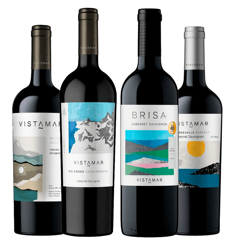 Kit Seleção Tintos Vistamar Cabernet Sauvignon