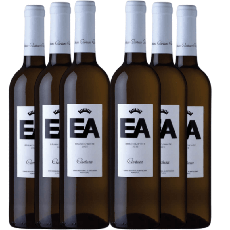 Kit de Vinhos Brancos Cartuxa EA c/6 garrafas 750ml