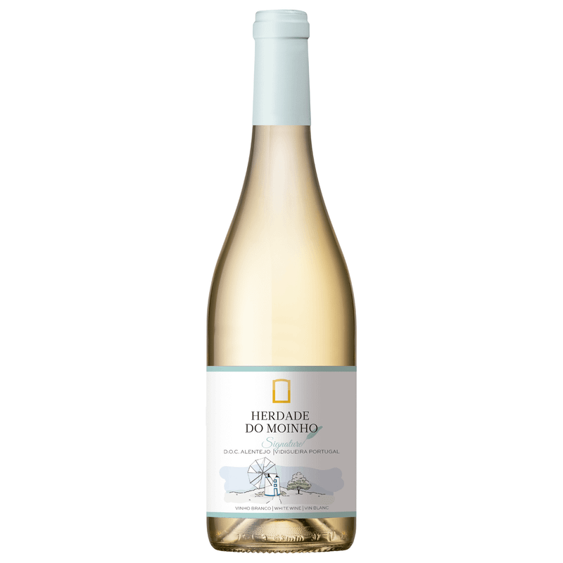 Vinho Branco Português Herdade Do Moinho Signature DOC 750ml