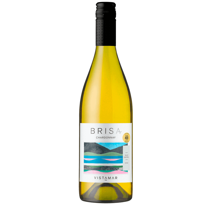 Vinho Branco Chileno Vistamar Brisa Chardonnay 750ml