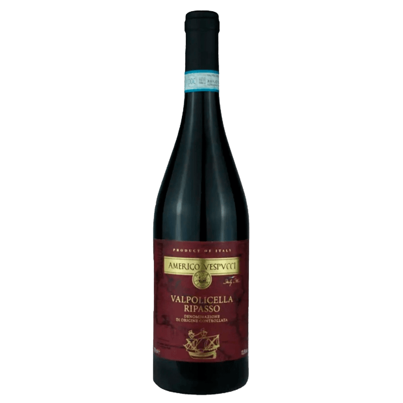 Vinho Tinto Italiano Amerigo Vespucci Valpolicella Ripasso DOC 750ml