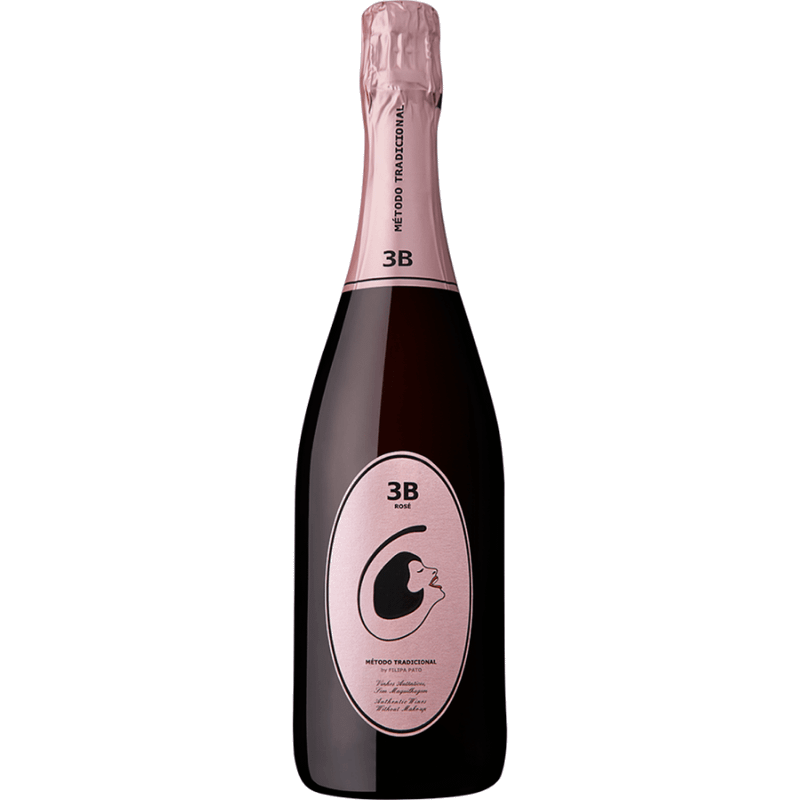 Espumante Português Filipa Pato Cápsula Rosa 3B Brut Rosé 750ml