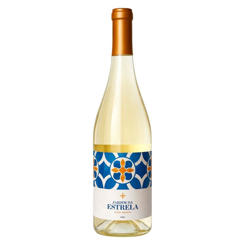 Vinho Branco Português Jardim Da Estrela DÃO 750ml
