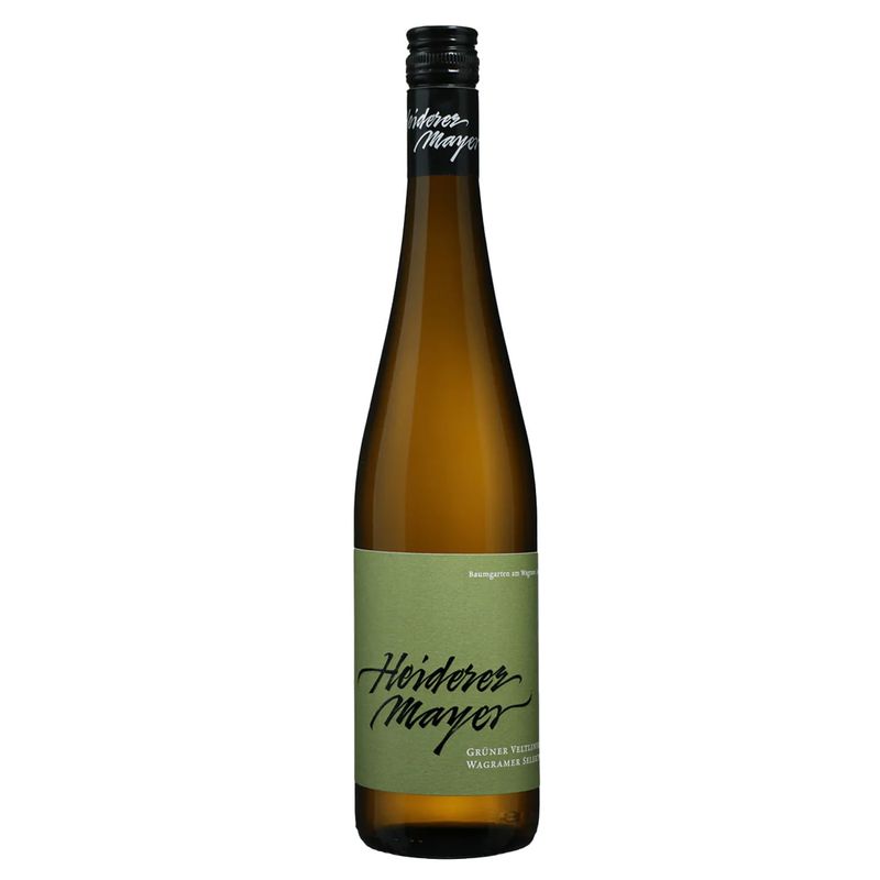 Vinho Branco Austríaco Heiderer Mayer Gruner Veltliner Selektion Wagram DAC 750ml