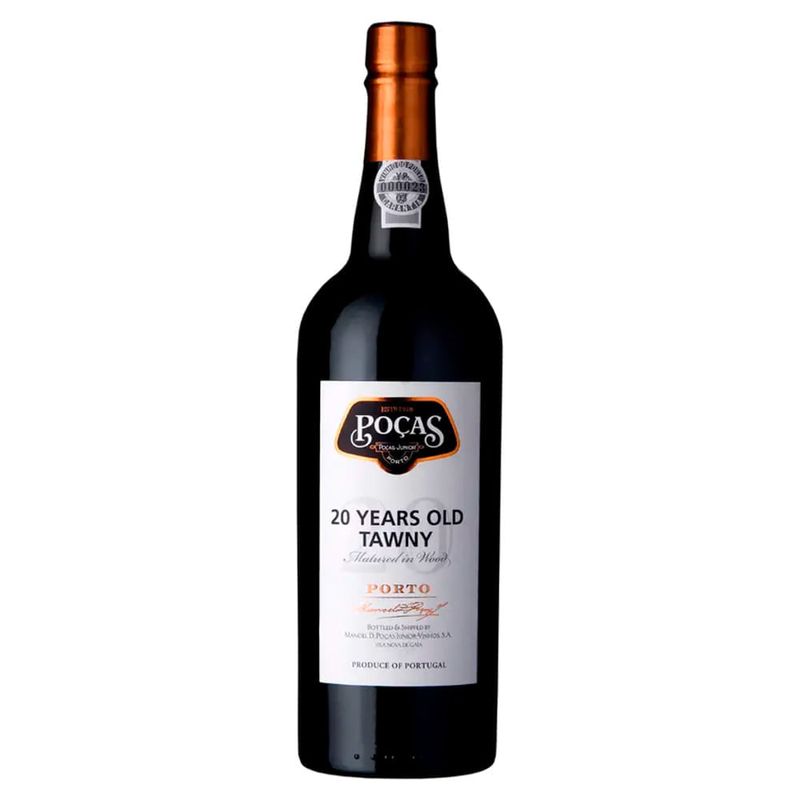 Vinho Porto Português Poças Tawny 20 anos 750ml