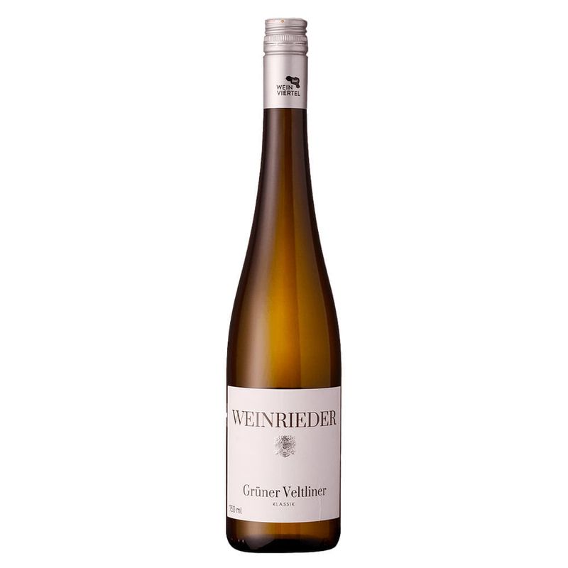 Vinho Branco Austríaco Weinrieder Klassik Gruner Veltliner 750ml