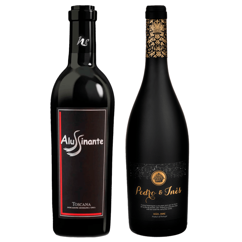 Kit 2 Vinhos Tintos Luminosità Alussinante/ Pedro e Inês DOC